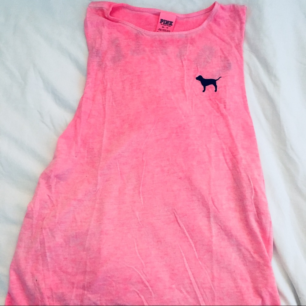 Pink tank top